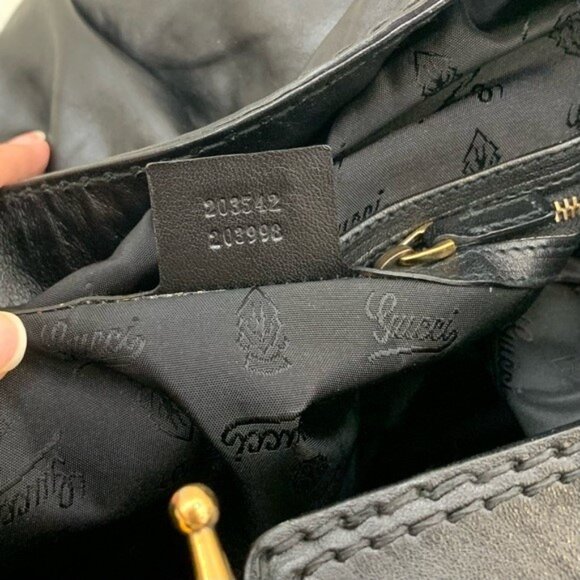 GUCCI Jockey Hobo - Picture 4 of 4